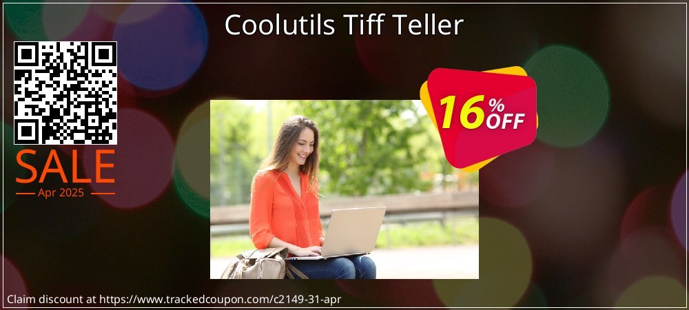 Coolutils Tiff Teller coupon on World Party Day offering discount