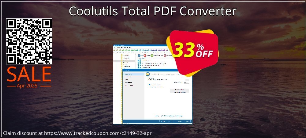 Coolutils Total PDF Converter coupon on April Fools' Day offering sales