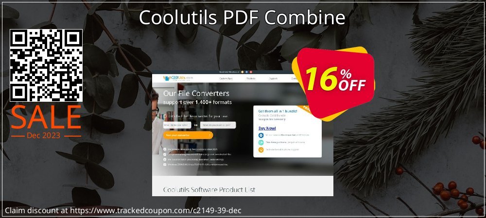 Coolutils PDF Combine coupon on Boxing Day offer