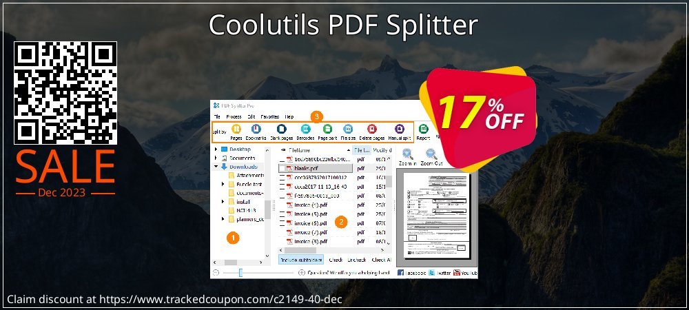 Coolutils PDF Splitter coupon on National Walking Day offering discount