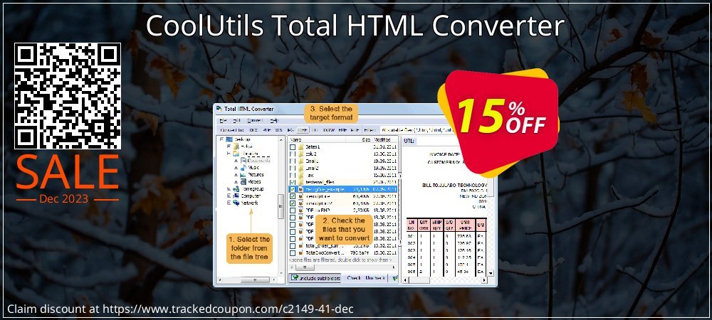 CoolUtils Total HTML Converter coupon on World Party Day offering sales