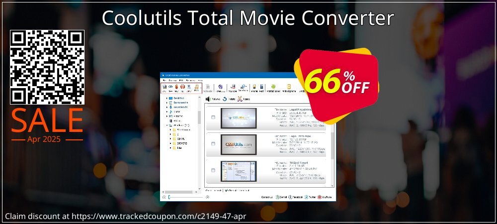 Coolutils Total Movie Converter coupon on Working Day discount