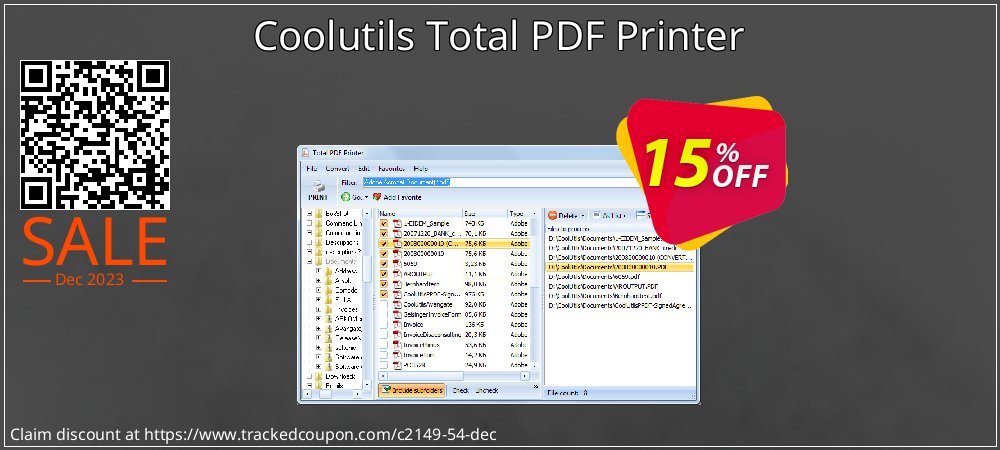 Coolutils Total PDF Printer coupon on Tell a Lie Day sales