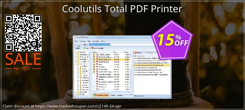 Coolutils Total PDF Printer coupon on Tell a Lie Day sales