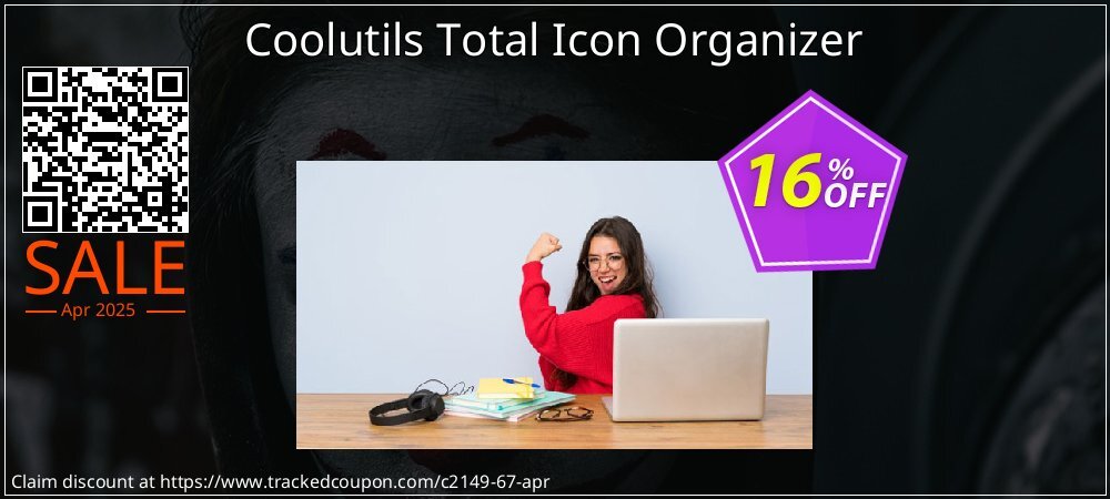 Coolutils Total Icon Organizer coupon on National Memo Day offering sales