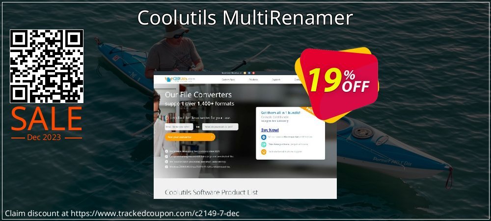 Coolutils MultiRenamer coupon on April Fools' Day discounts