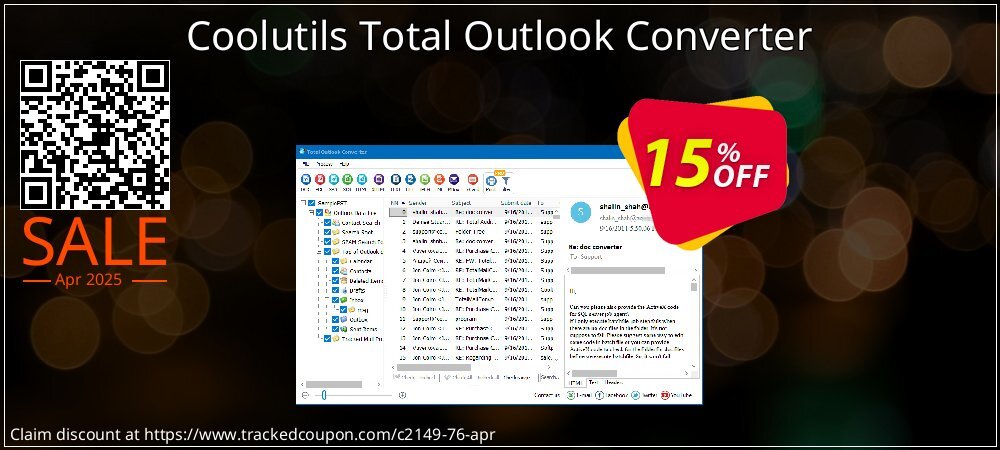 Coolutils Total Outlook Converter coupon on National Loyalty Day offering sales