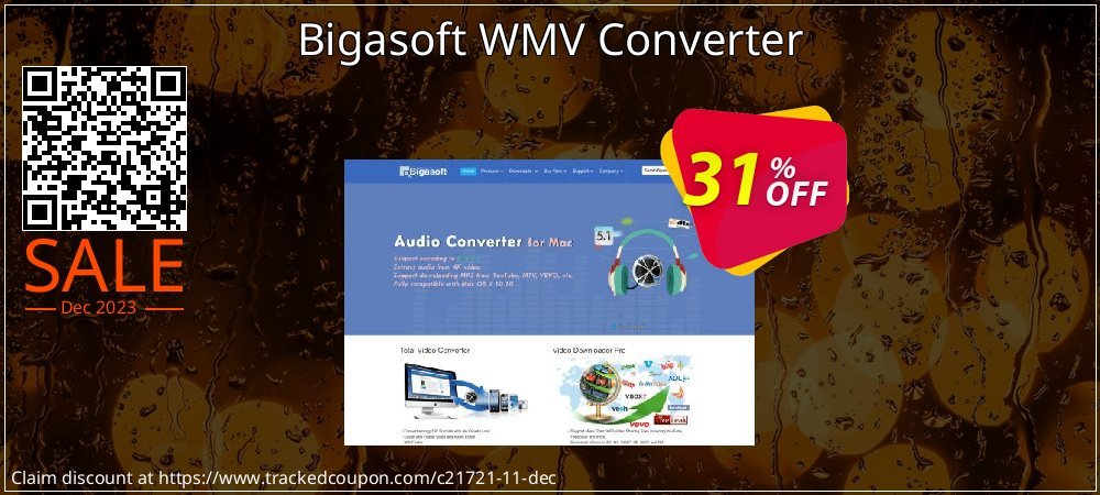 Bigasoft WMV Converter coupon on World Party Day promotions