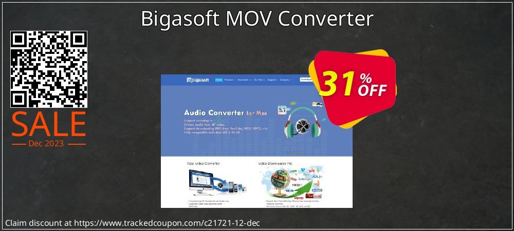 Bigasoft MOV Converter coupon on National Savings Day super sale
