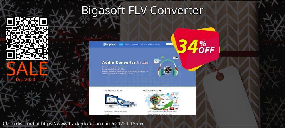 Bigasoft FLV Converter coupon on National Loyalty Day offering sales