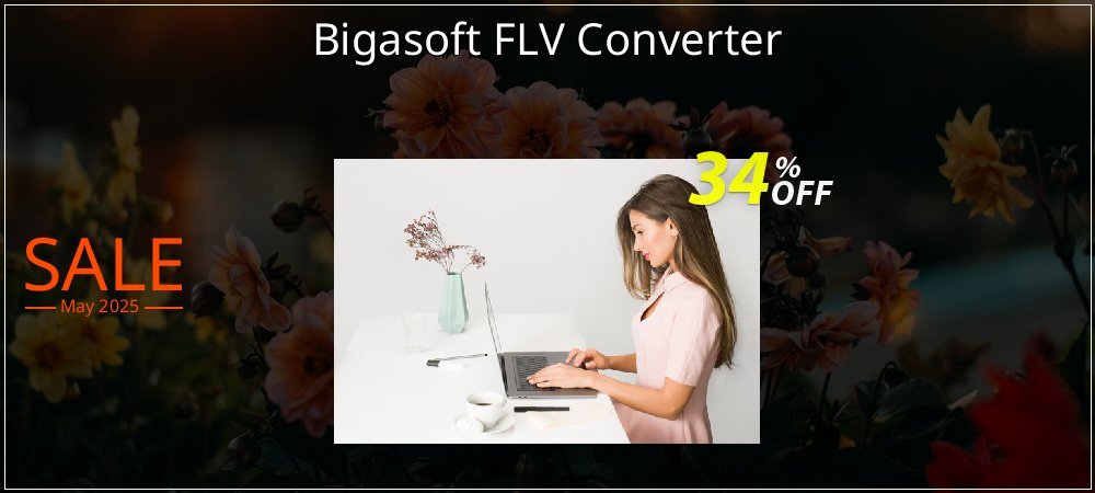 Bigasoft FLV Converter coupon on World Party Day offering discount