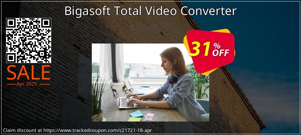 Bigasoft Total Video Converter coupon on Easter Day super sale