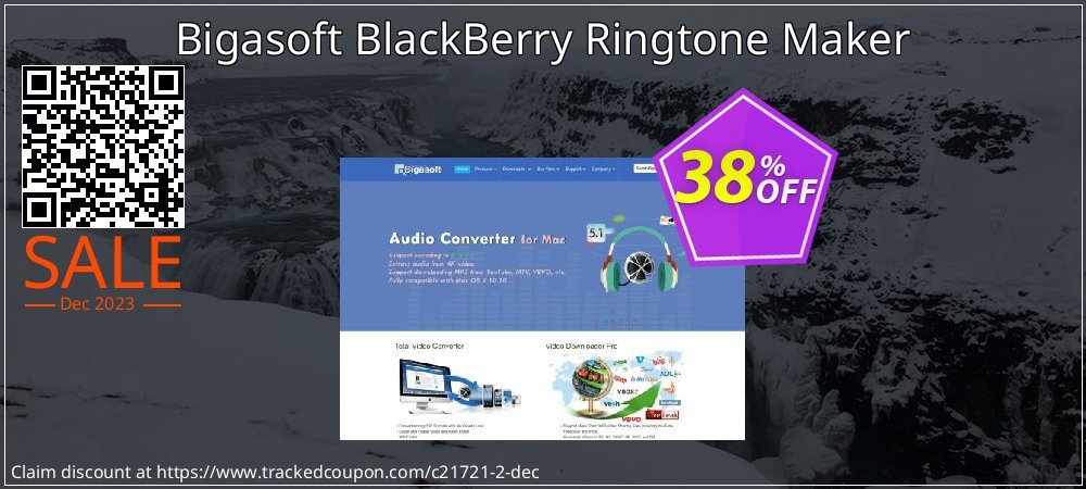 Bigasoft BlackBerry Ringtone Maker coupon on April Fools' Day promotions