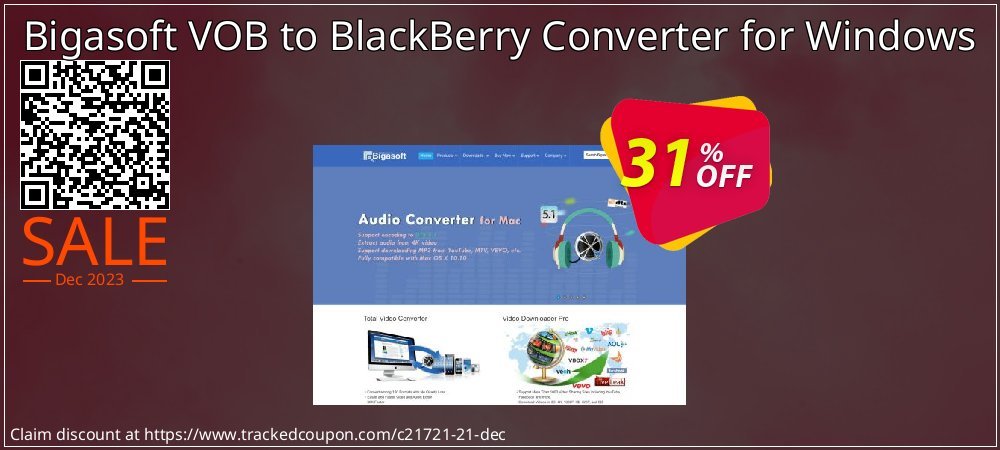 Bigasoft VOB to BlackBerry Converter for Windows coupon on National Loyalty Day deals