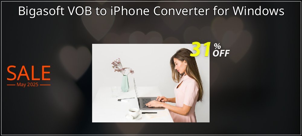 Bigasoft VOB to iPhone Converter for Windows coupon on April Fools' Day deals