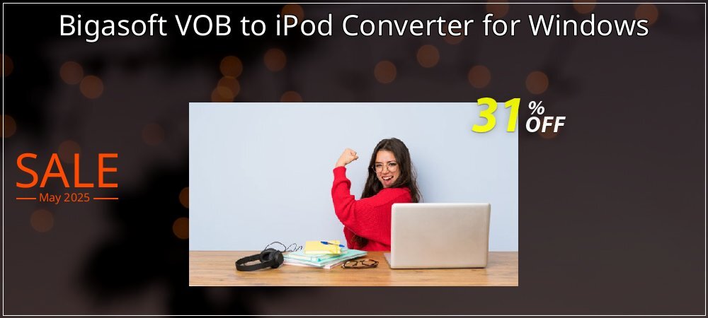 Bigasoft VOB to iPod Converter for Windows coupon on Easter Day offer