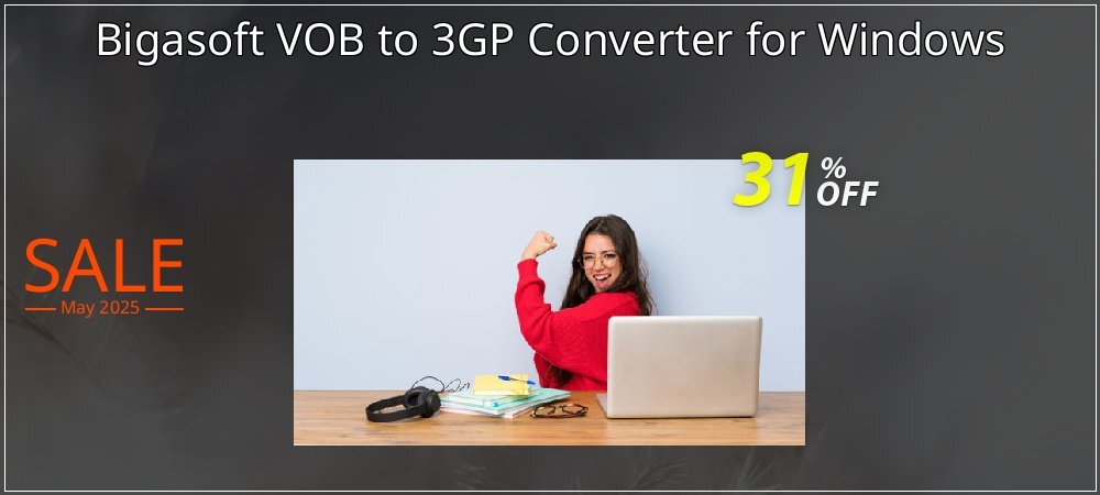 Bigasoft VOB to 3GP Converter for Windows coupon on Mother Day offering sales