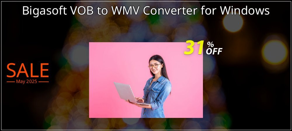 Bigasoft VOB to WMV Converter for Windows coupon on World Password Day sales