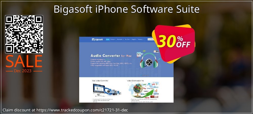 Bigasoft iPhone Software Suite coupon on Halloween discounts