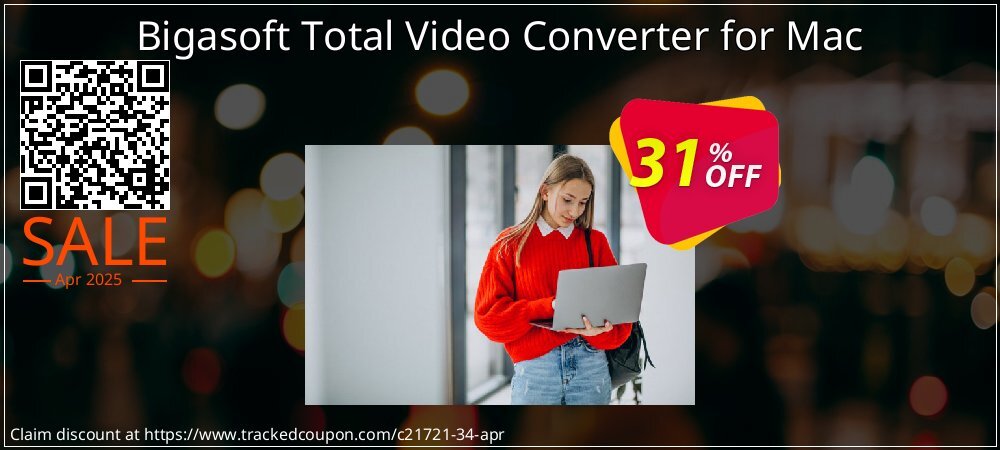 Bigasoft Total Video Converter for Mac coupon on World Password Day offering sales