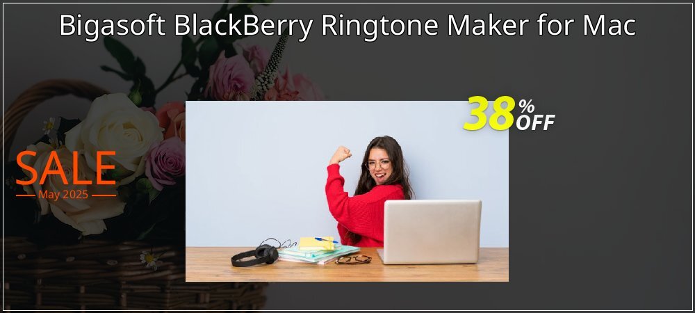 Bigasoft BlackBerry Ringtone Maker for Mac coupon on Mother's Day super sale