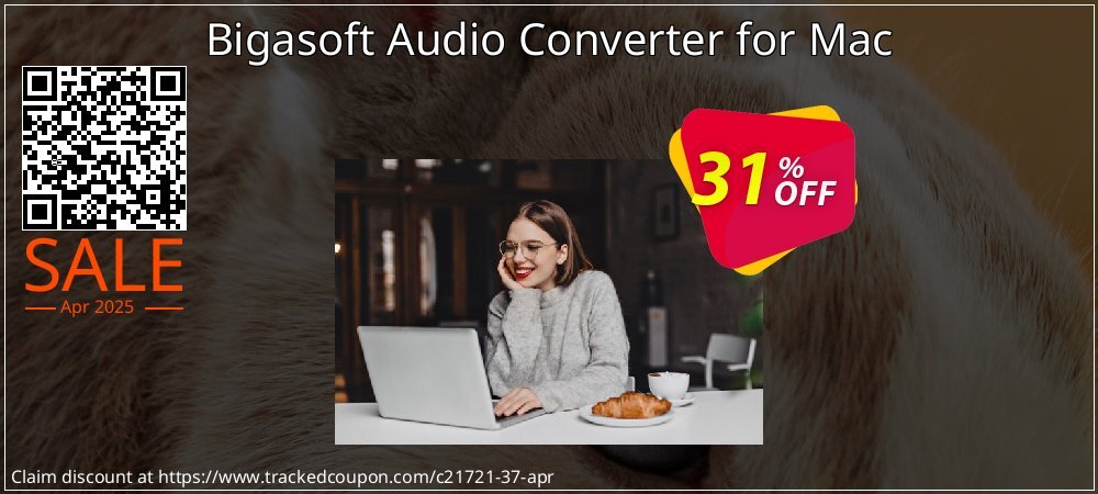 Bigasoft Audio Converter for Mac coupon on April Fools' Day discounts