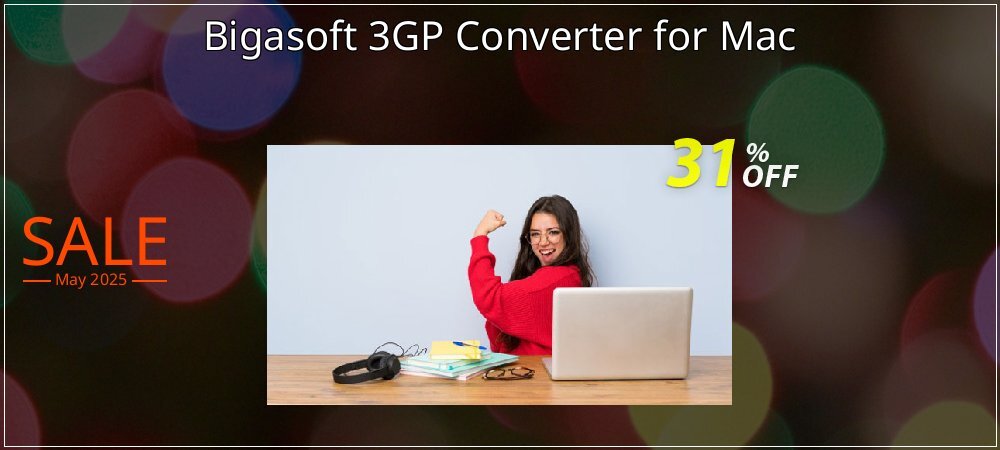 Bigasoft 3GP Converter for Mac coupon on April Fools' Day promotions