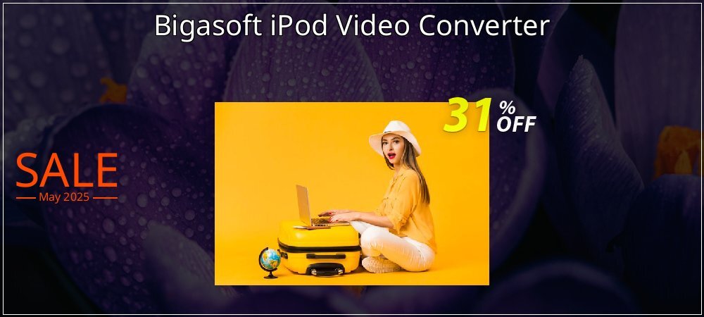 Bigasoft iPod Video Converter coupon on National Smile Day offer