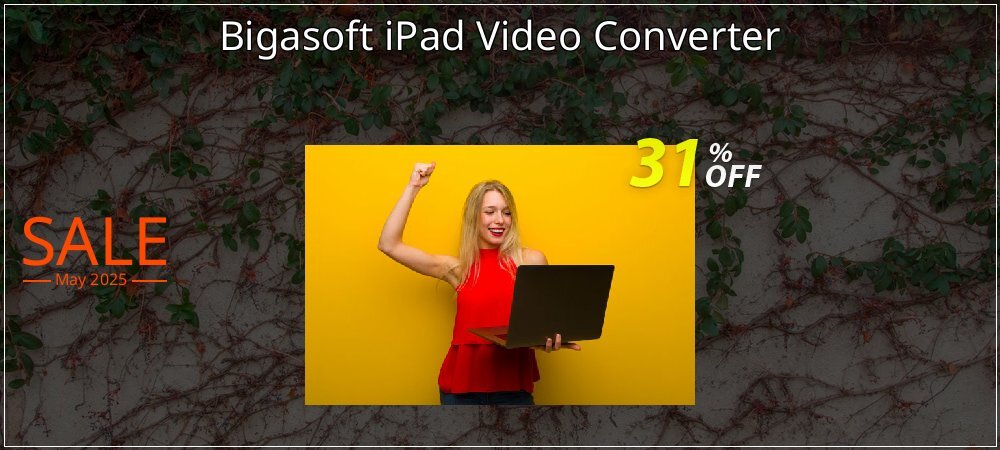 Bigasoft iPad Video Converter coupon on Mother Day offer