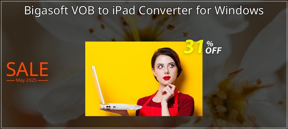 Bigasoft VOB to iPad Converter for Windows coupon on World Party Day offer