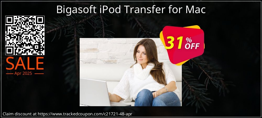 Bigasoft iPod Transfer for Mac coupon on Easter Day sales