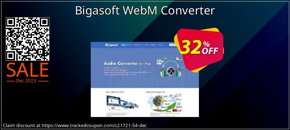 Bigasoft WebM Converter coupon on Chinese National Day discount