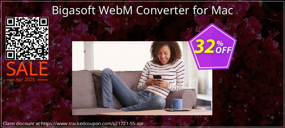 Bigasoft WebM Converter for Mac coupon on World Backup Day super sale