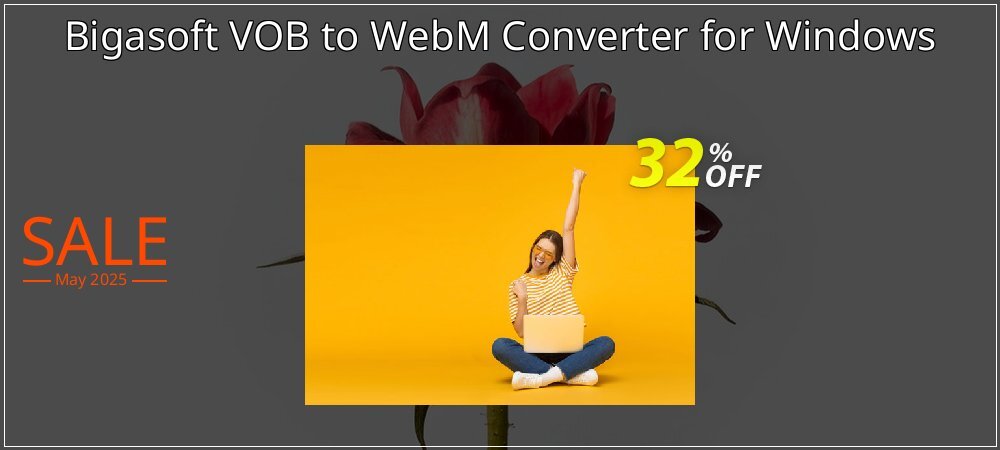 Bigasoft VOB to WebM Converter for Windows coupon on World Party Day promotions