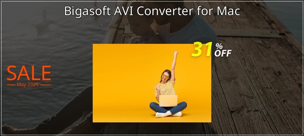 Bigasoft AVI Converter for Mac coupon on National Pizza Party Day offer