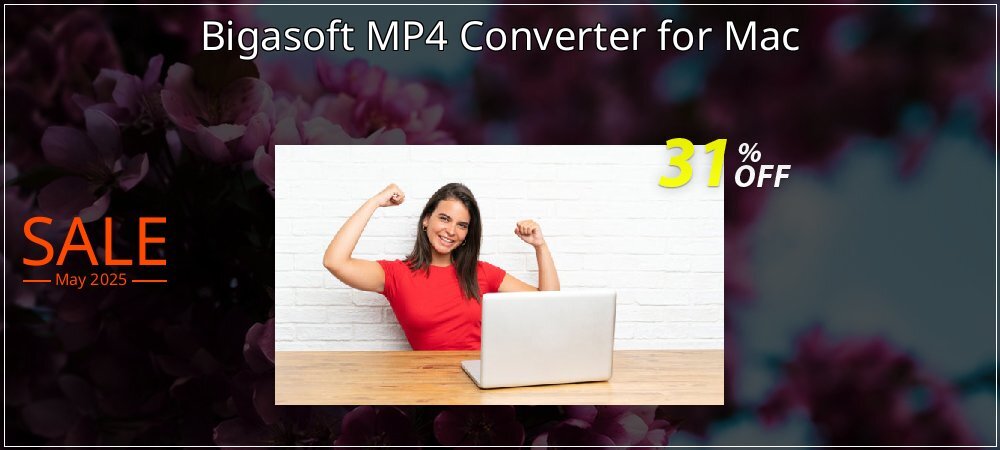 Bigasoft MP4 Converter for Mac coupon on National Smile Day discount