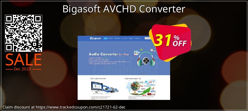 Bigasoft AVCHD Converter coupon on April Fools' Day offering sales