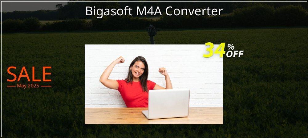 Bigasoft M4A Converter coupon on Mother's Day sales