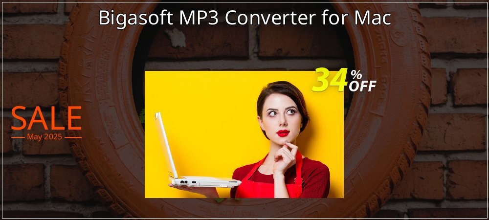 Bigasoft MP3 Converter for Mac coupon on April Fools' Day deals