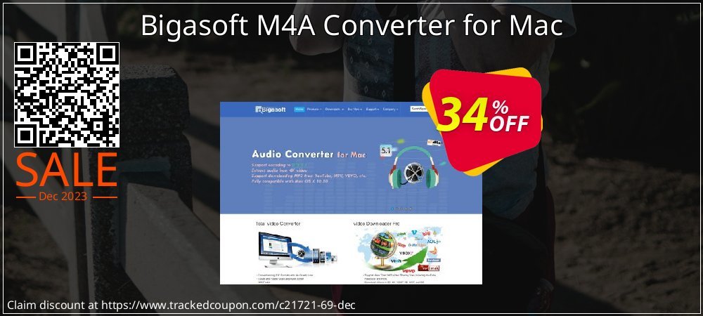 Bigasoft M4A Converter for Mac coupon on Navy Day sales