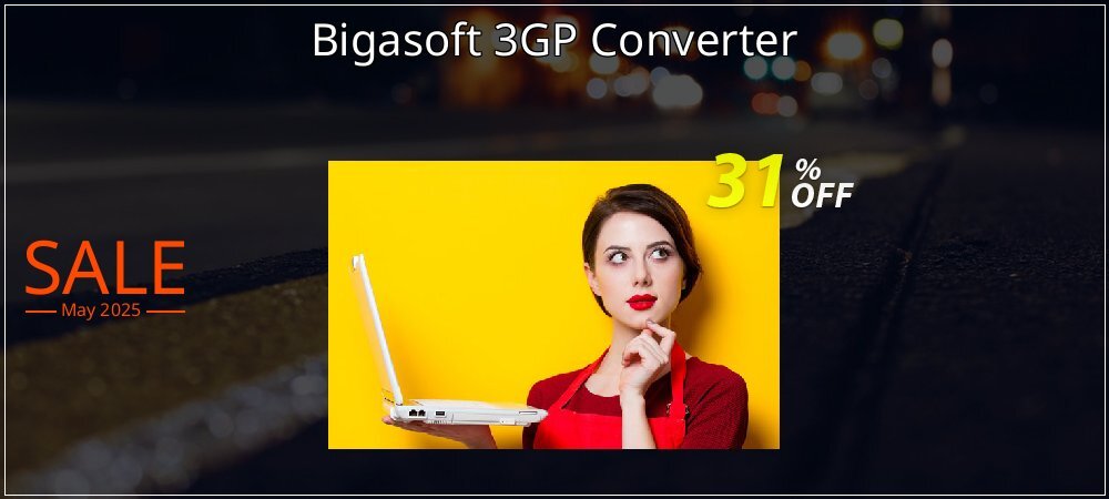 Bigasoft 3GP Converter coupon on National Memo Day offering sales