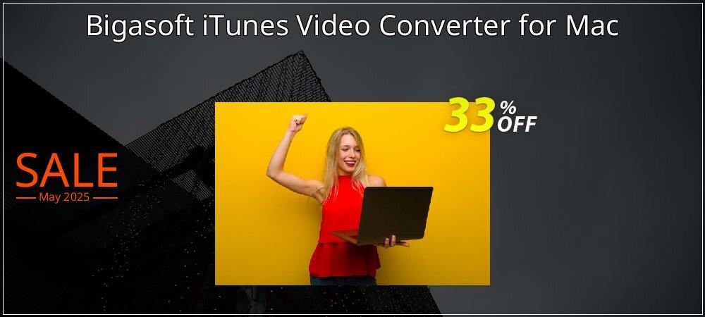 Bigasoft iTunes Video Converter for Mac coupon on Virtual Vacation Day super sale