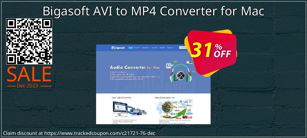 Bigasoft AVI to MP4 Converter for Mac coupon on Chinese National Day discounts