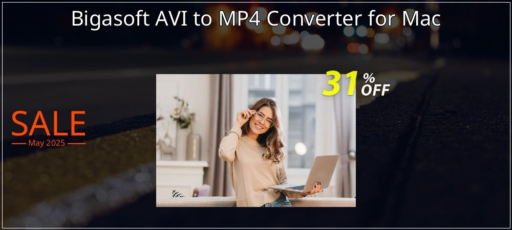 Bigasoft AVI to MP4 Converter for Mac coupon on World Party Day deals