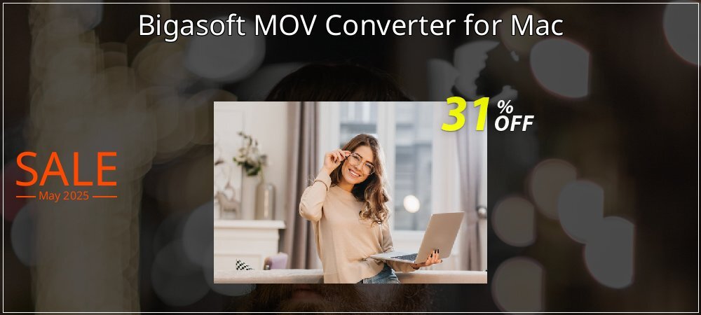 Bigasoft MOV Converter for Mac coupon on April Fools' Day offer