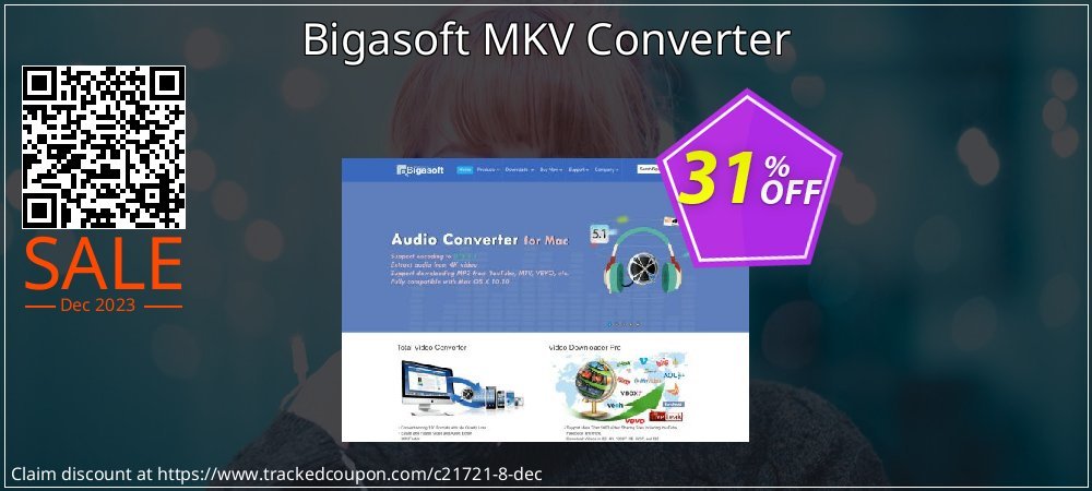 Bigasoft MKV Converter coupon on Virtual Vacation Day offering discount