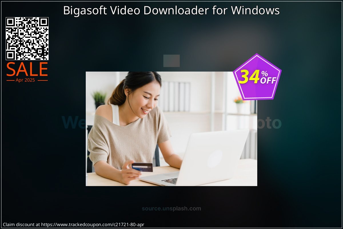 Bigasoft Video Downloader for Windows coupon on National Walking Day offering sales