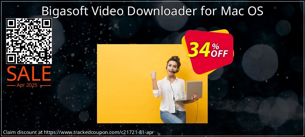 Bigasoft Video Downloader for Mac OS coupon on World Party Day super sale