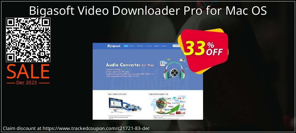 Bigasoft Video Downloader Pro for Mac OS coupon on Easter Day promotions