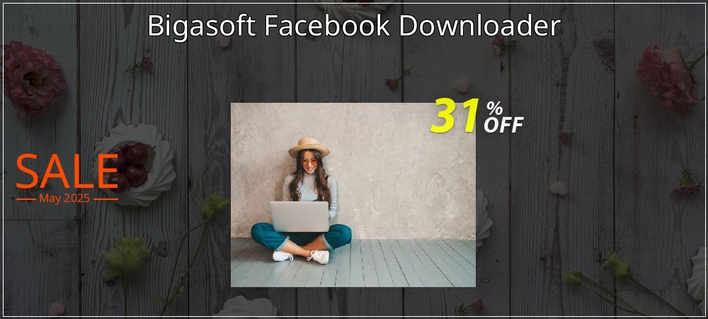 Bigasoft Facebook Downloader coupon on National Smile Day deals